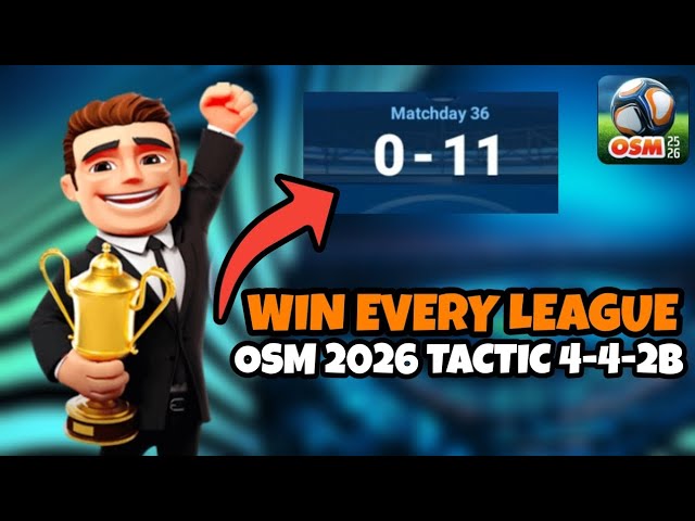 BEST OSM TACTIC 2026! ⚽️ THE NEW BEST TACTIC of OSM 2026! Online Soccer Manager 2026 Tactics