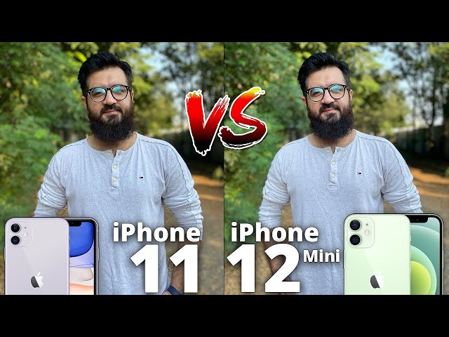 iPhone 11 vs iPhone 12/12 Mini Blind Camera Comparison Video, Night Mode & More