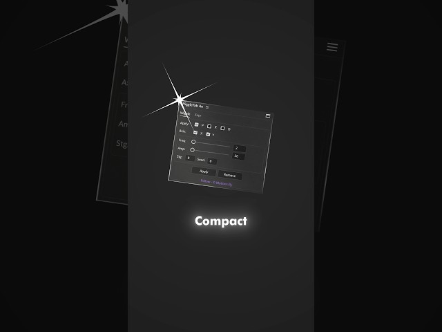 Stop Adding Wiggle Expressions Manually in After Effect #aetutorial