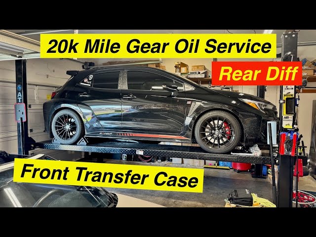 MUST Do Maintenance || GR Corolla || 20k Mile Gear Oil Change