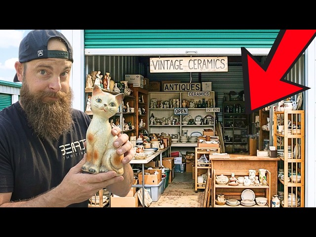 A professional artist left a 40 year old business inside an abandoned storage unit!