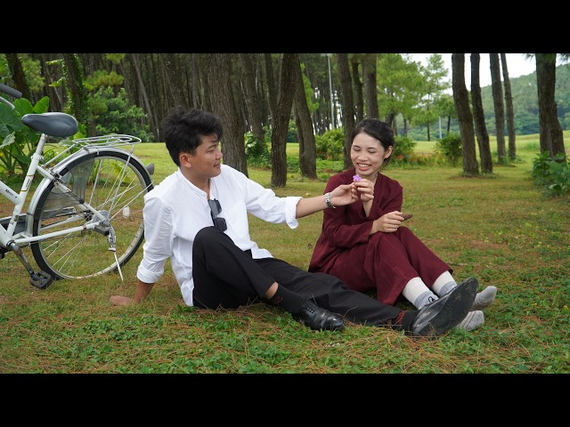 In a special moment, the businessman took the single woman to a beautiful place and surprised her.