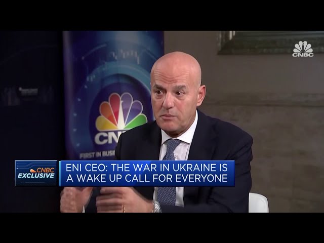 It will be hard to find gas in the short term, Eni CEO says