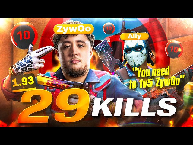 When ZywOo Needs to 1v5...