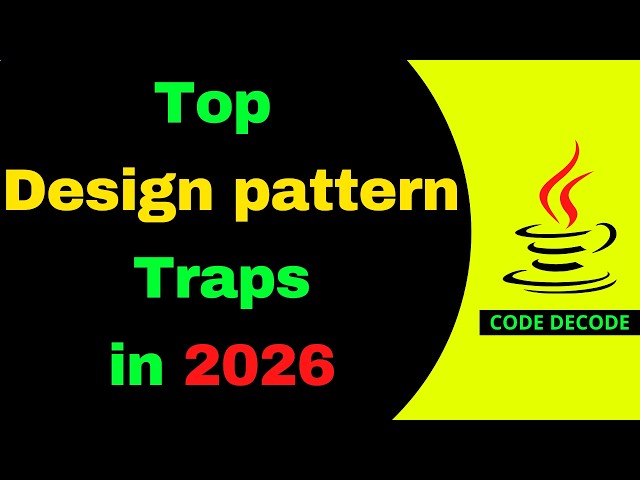 Top Design pattern Interview Traps in 2026 | Interview Questions and Answer | Code Decode