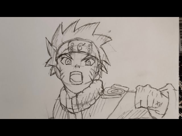 Drawing Naruto uzumaki  (Tutorial video)
