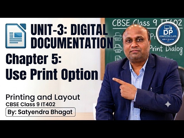 Unit3: Chapter 5 Use Print Option