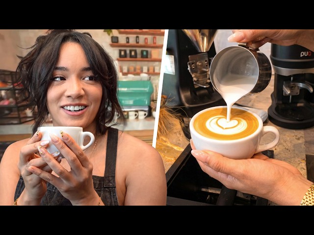 I Try Working at a Coffee Shop!