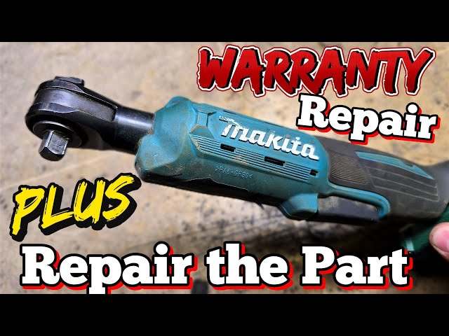 2 Ways to repair a Makita DWR180 Cordless wrench. 