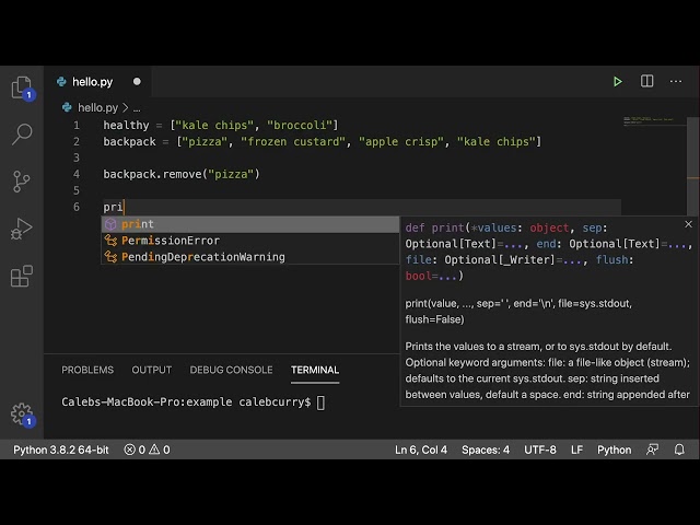 Python Programming 4   Working with Lists