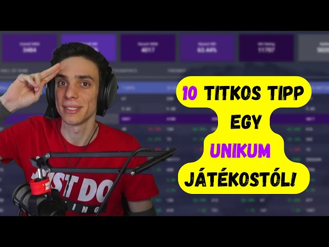10 Tipp amit az UNIKUMOK el akarnak titkolni előletek!