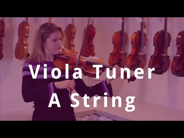 Viola Tuning: A String Sound