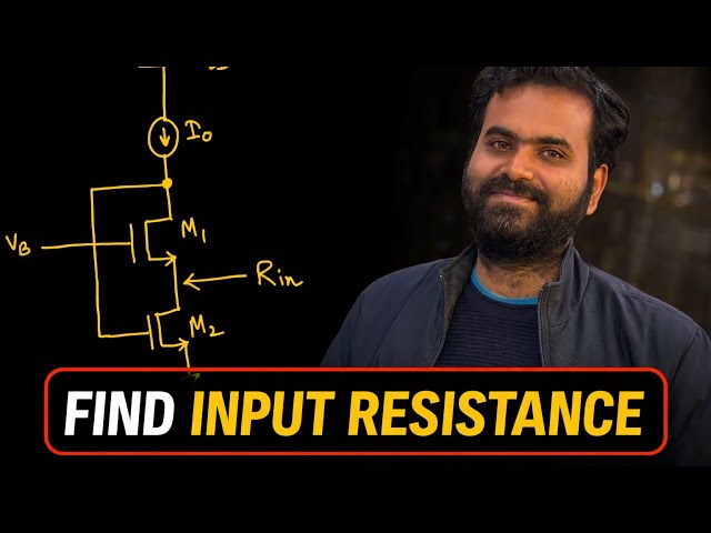 Example | Two MOSFETs are connected in series | Find Rin