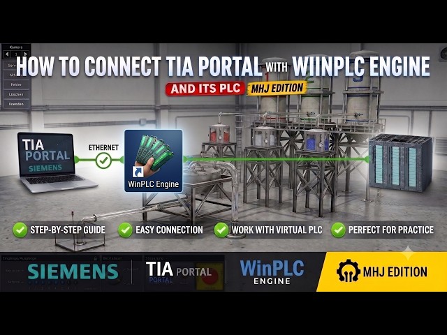 Setting Up WinPLC Engine to Talk to TIA Portal — Windows 10 & 11 Walkthrough