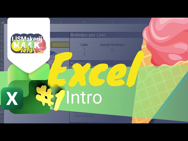 Maakiets Excel Training #1 - Intro