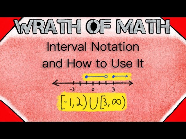 What is Interval Notation? (and How to Use It)