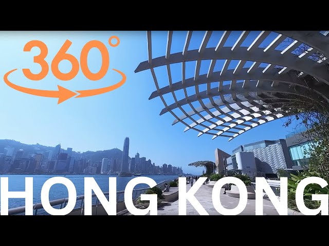 6K 360° Walk along the Avenue of Stars, Hong Kong 🇭🇰