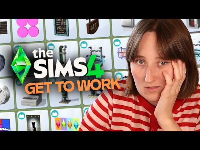 I tried building using *only* The Sims 4: Get To Work