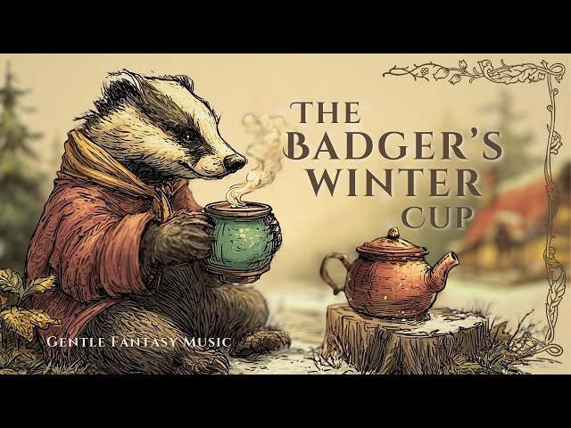 The Badger’s Winter Tea – Relaxing Fantasy Ambience & Gentle Medieval Music