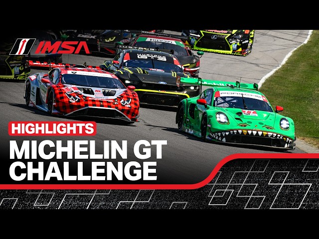 2025 IMSA Michelin GT Challenge at VIR | Highlights | WeatherTech Championship | Alton, Virginia