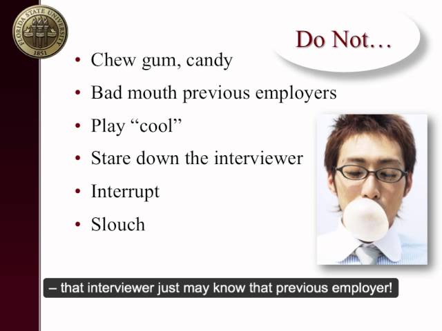 Interviewing Strategies