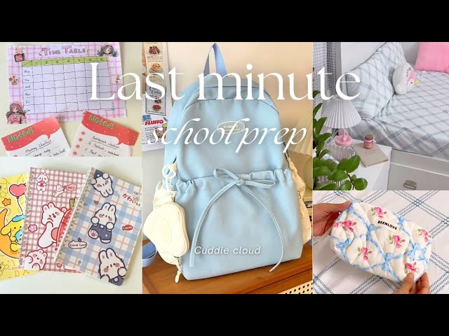 10 Last Minute Things To Do Before School Starts🎧☁️|| Cuddle Cloud