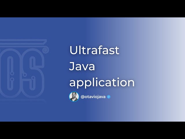 Introduction to Ultrafast Java application with Microstream