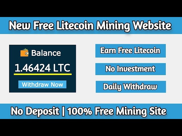 LTC Cloud Mining FREE 10 Dollar Bonus Inside #ethiotech04