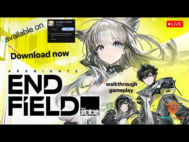 Arknights: Endfield IS FINALLY HERE! 🚀 Gameplay & First Look (Android Live)