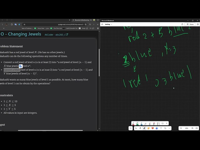 Problem O | Recursion and Backtracking Sheet Upsolve