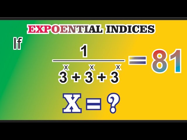 Exponential Indices by Otemu Maths Success 