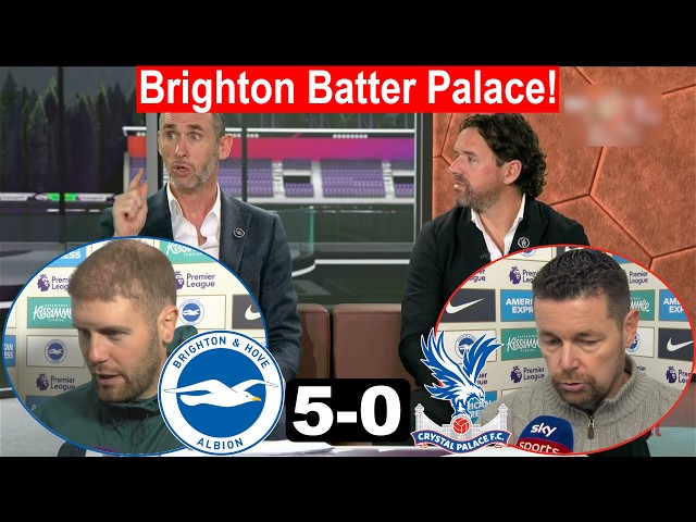 🔥Hurzeler, "To Get In the Flow, We Have to Get the Simple Things Right" | Brighton vs Palace 5-0.