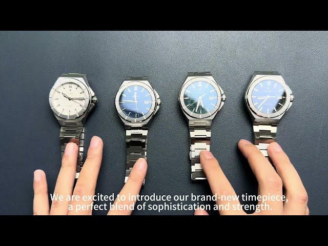 CADISEN New C8242M Checkerboard Mechanical Watch Unboxing Video