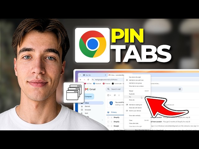 How to Pin a Tab in Chrome | Tutorial 2026