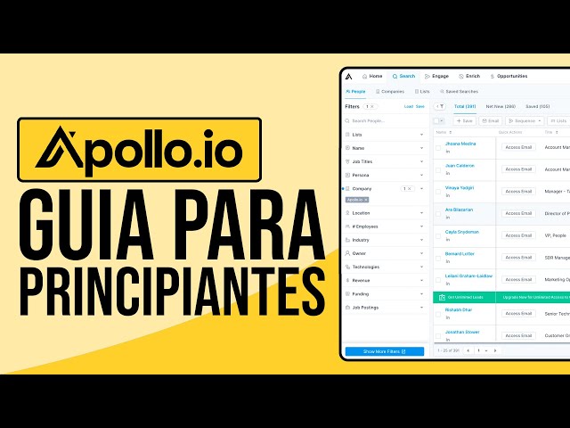 Cómo USAR Apollo.io para Principiantes (2023) | Tutorial Paso a Paso