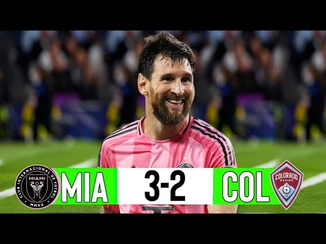 EL SHOW DE MESSI | Inter Miami vs Colorado Rapids ( 3-2 ) | Resumen Extendido y Goles | 2026