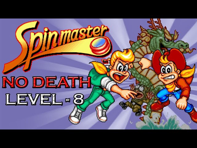 Spin Master No Death, Very Hard, Level 8 (Sin Morir, Muy Dificil)