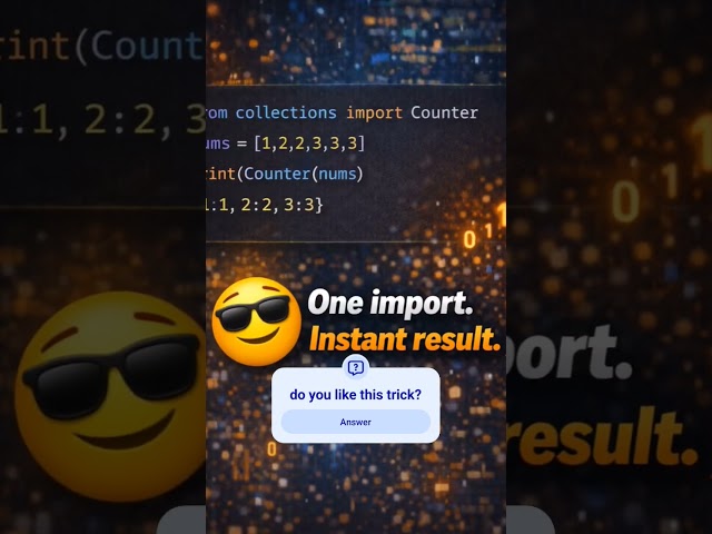 count frequeuncy of each element in list#python #viral #trending