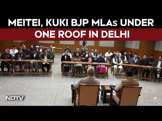 Meitei, Kuki BJP MLAs Under One Roof In Delhi For 1st Time Since May 2023