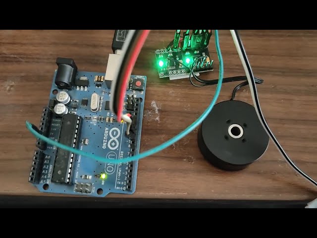 Gimbal motor control with 2xDRV883 and an Arduino with SimpleFOC in open loop