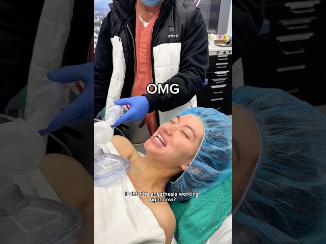 POV When Anesthesia Hits! #lol  #cosmeticsurgery  #plasticsurgery  #funny
