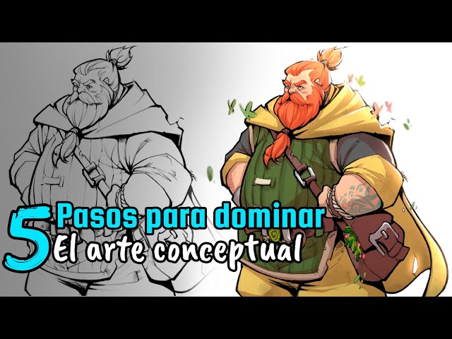 Aprende a renderizar fácilmente tus personajes en 5 pasos / arte conceptual / diseño de personajes
