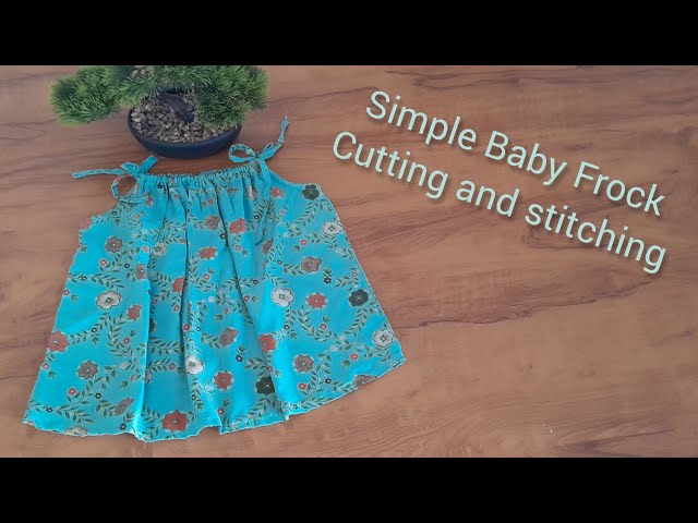 Simple baby frock cutting and stitching (1_2)years
