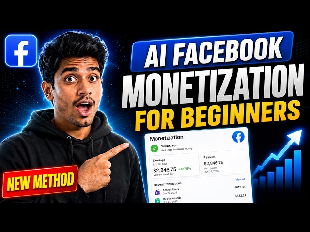 AI Facebook Content Monetization (Beginner Method)