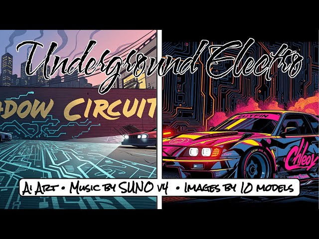 1h40 of Underground Electro - Vibrant Shadows: The Underground Pulse