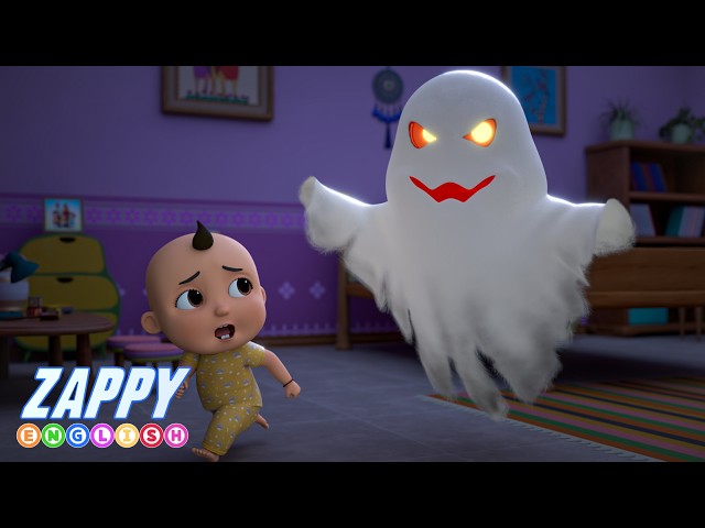 Ghost In My Room 👻 | Nursery Rhymes & Kids Songs - ZappyToons English