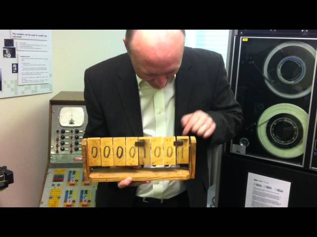 Demonstration of A Mechanical Binary Counter