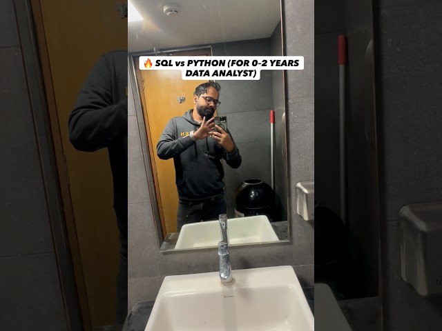 SQL or Python — Which Is More Important for 0–2 Years Data Analyst Jobs?