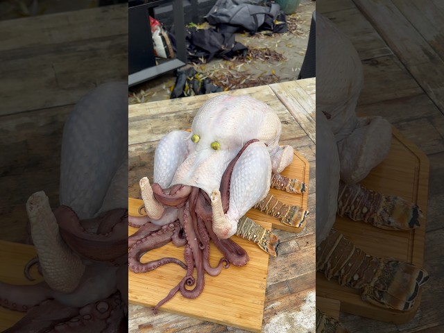 Who’s making a TurKraken for Christmas this year? 😋 #christmasdinner #burrito #yorkshirepudding