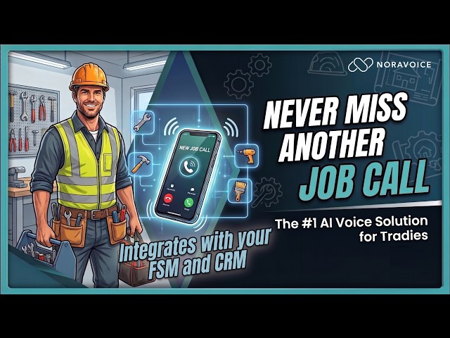 Never Miss Another Job | AI Receptionist for Tradies